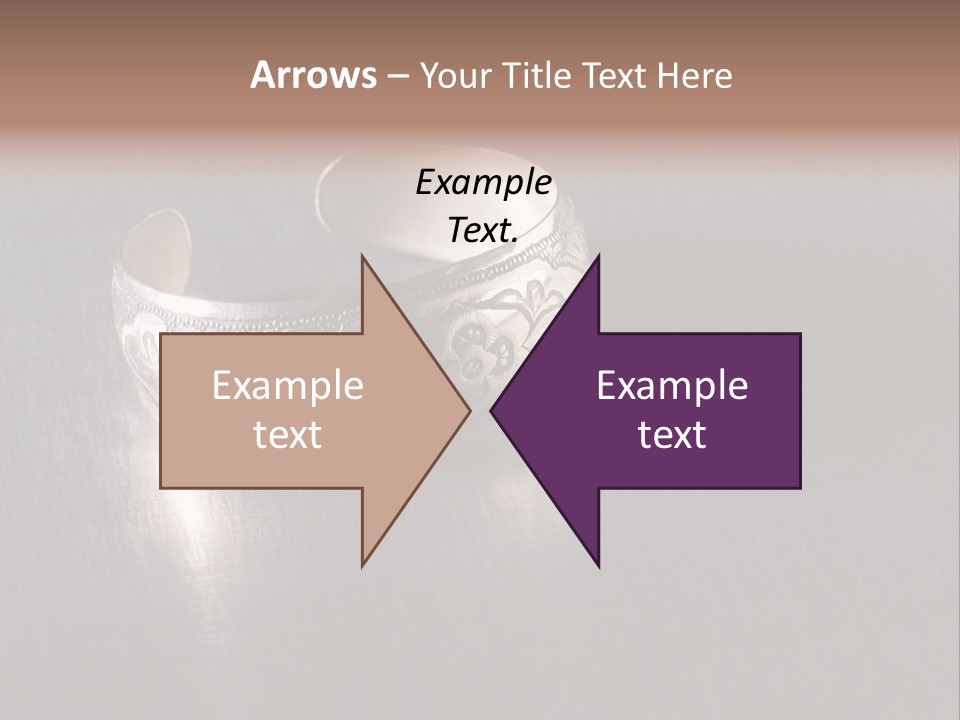 Ancient Bronze Blue PowerPoint Template