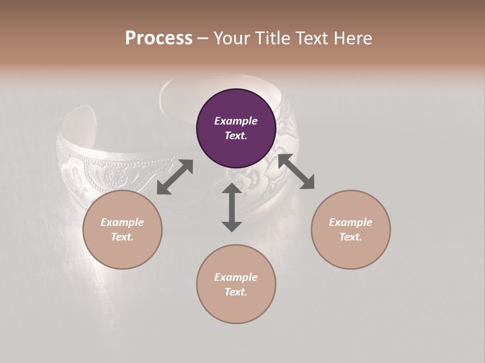 Ancient Bronze Blue PowerPoint Template