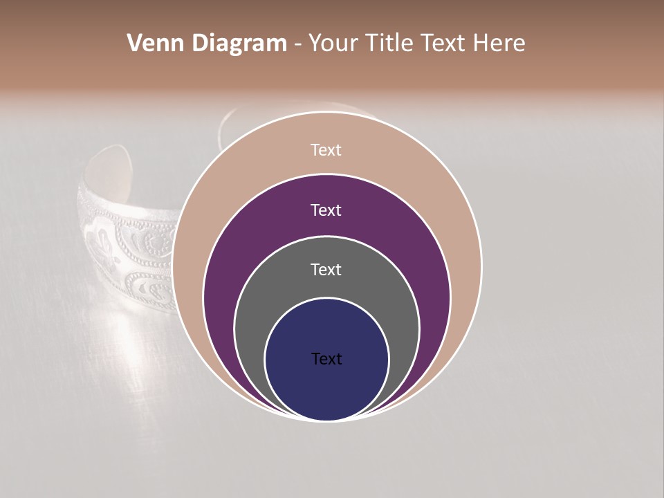 Ancient Bronze Blue PowerPoint Template