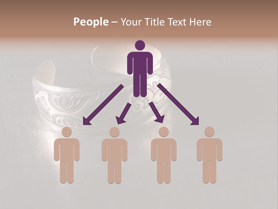 Ancient Bronze Blue PowerPoint Template