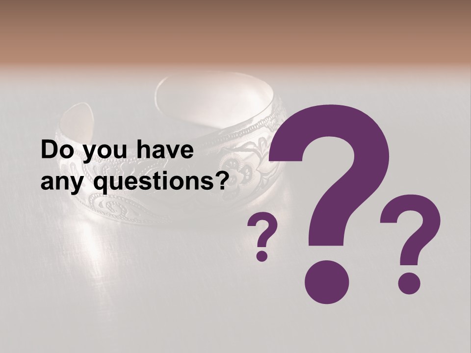 Ancient Bronze Blue PowerPoint Template