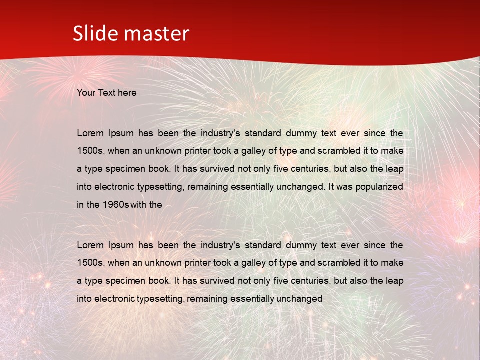 Flash Art Black PowerPoint Template