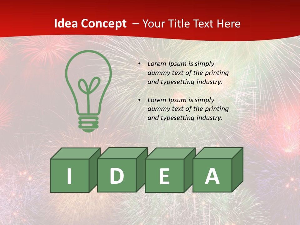 Flash Art Black PowerPoint Template