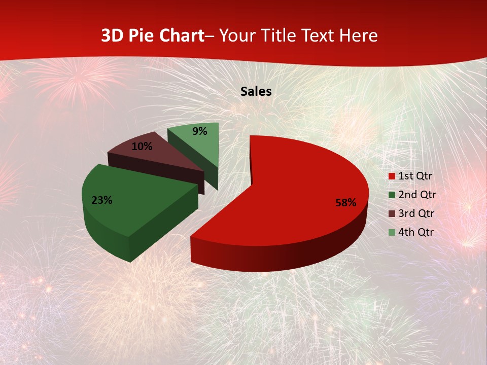 Flash Art Black PowerPoint Template