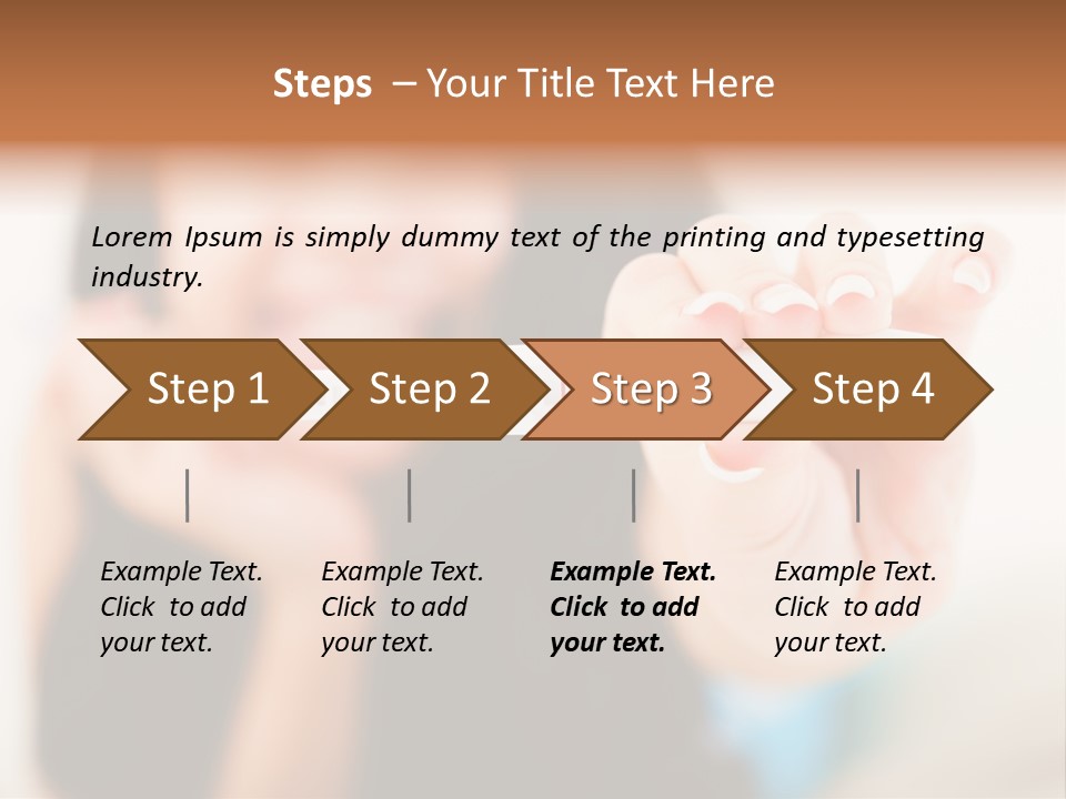 A Woman Holding A Toothbrush In Her Hand PowerPoint Template