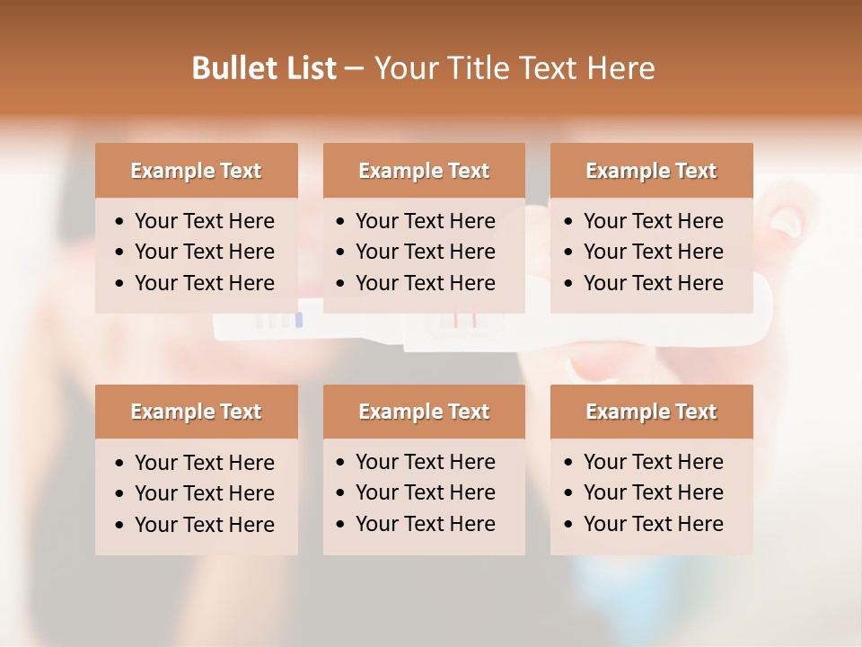 A Woman Holding A Toothbrush In Her Hand PowerPoint Template