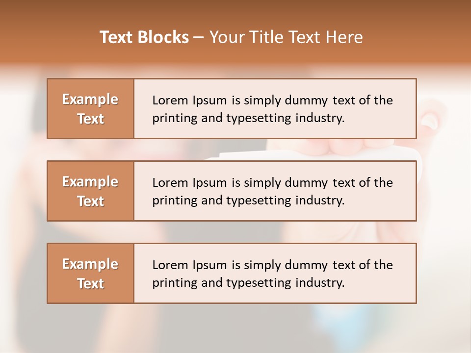 A Woman Holding A Toothbrush In Her Hand PowerPoint Template