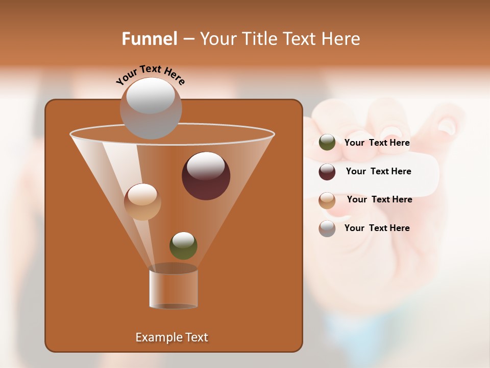 A Woman Holding A Toothbrush In Her Hand PowerPoint Template