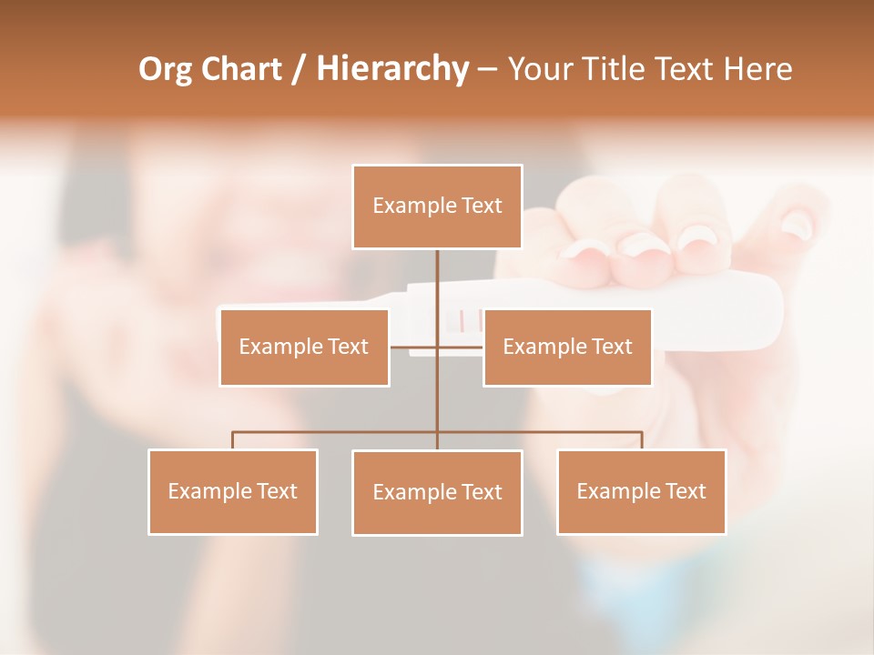 A Woman Holding A Toothbrush In Her Hand PowerPoint Template