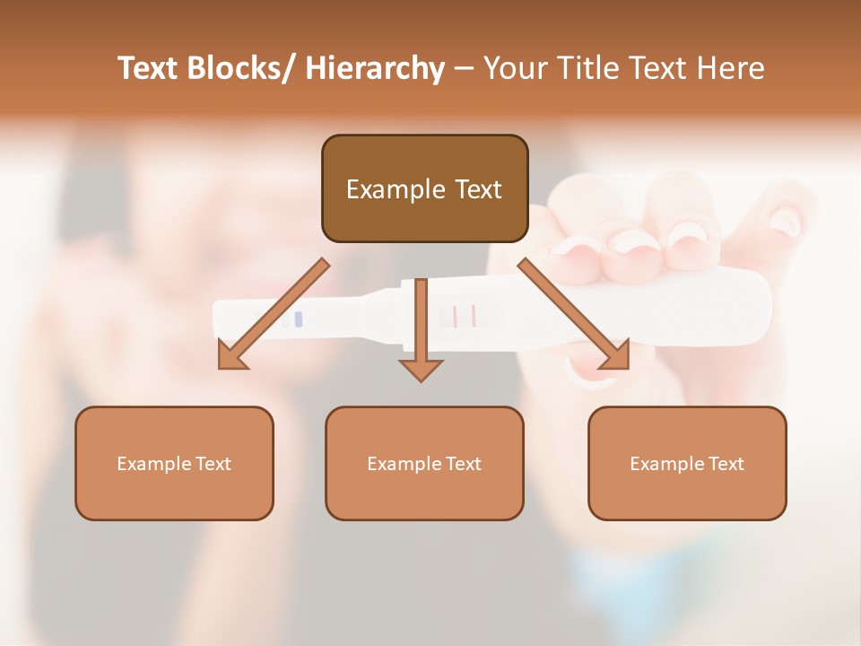A Woman Holding A Toothbrush In Her Hand PowerPoint Template
