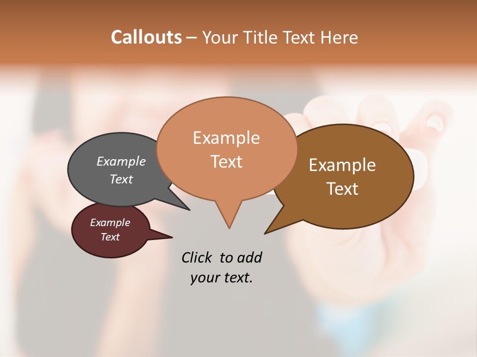 A Woman Holding A Toothbrush In Her Hand PowerPoint Template