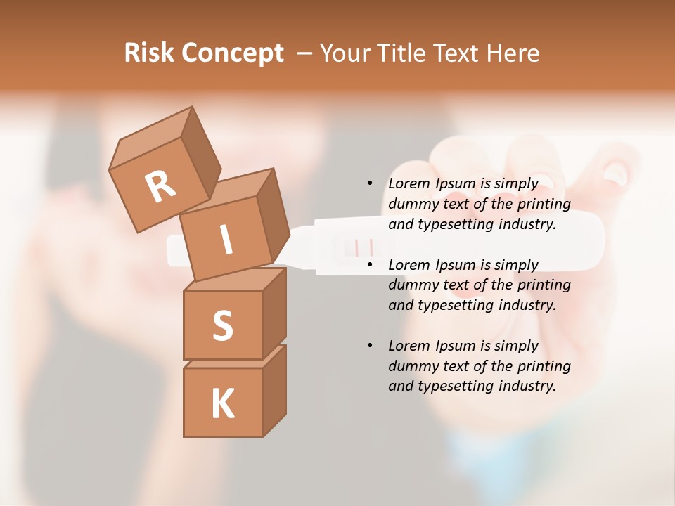 A Woman Holding A Toothbrush In Her Hand PowerPoint Template