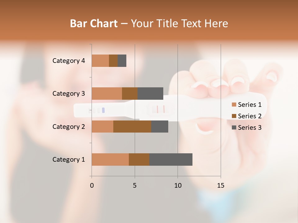 A Woman Holding A Toothbrush In Her Hand PowerPoint Template