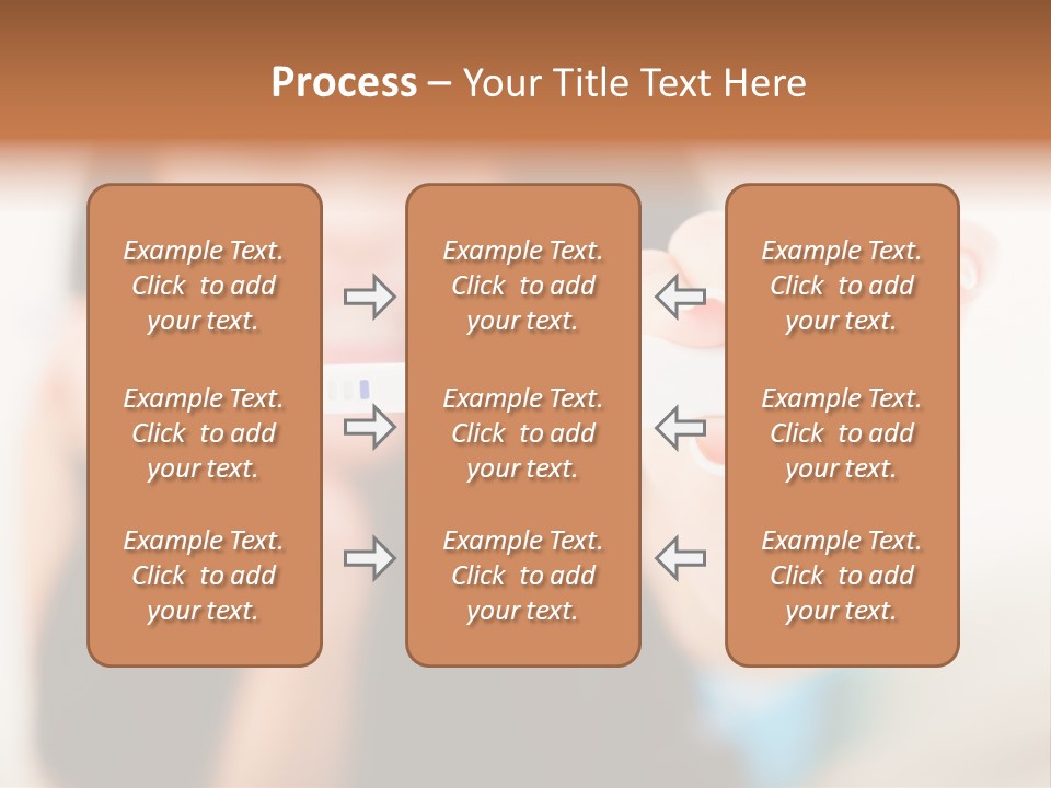A Woman Holding A Toothbrush In Her Hand PowerPoint Template