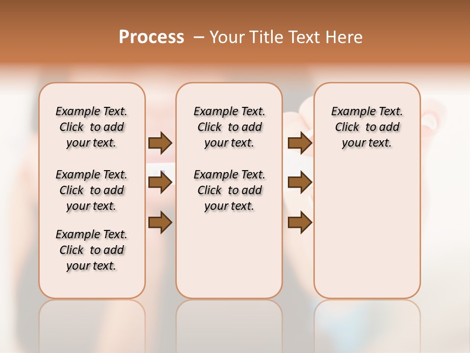 A Woman Holding A Toothbrush In Her Hand PowerPoint Template