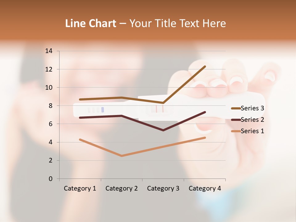 A Woman Holding A Toothbrush In Her Hand PowerPoint Template