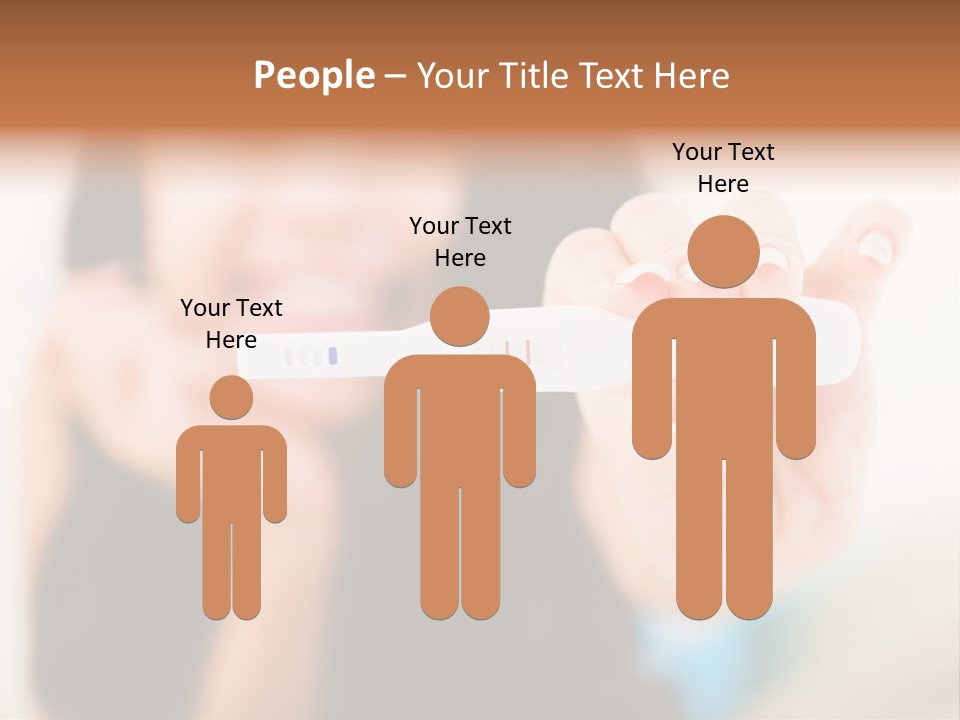 A Woman Holding A Toothbrush In Her Hand PowerPoint Template