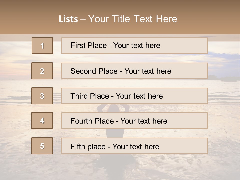 Sky Woman Silent PowerPoint Template