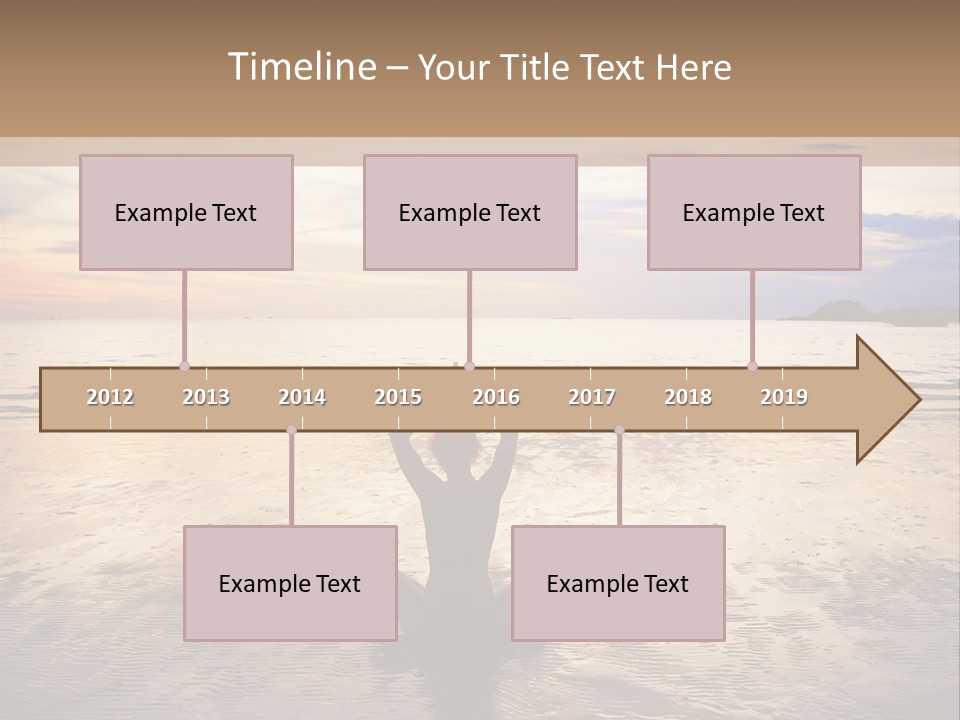 Sky Woman Silent PowerPoint Template