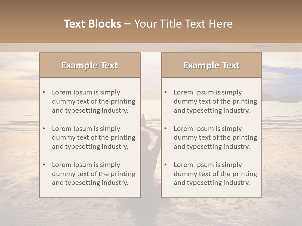 Sky Woman Silent PowerPoint Template