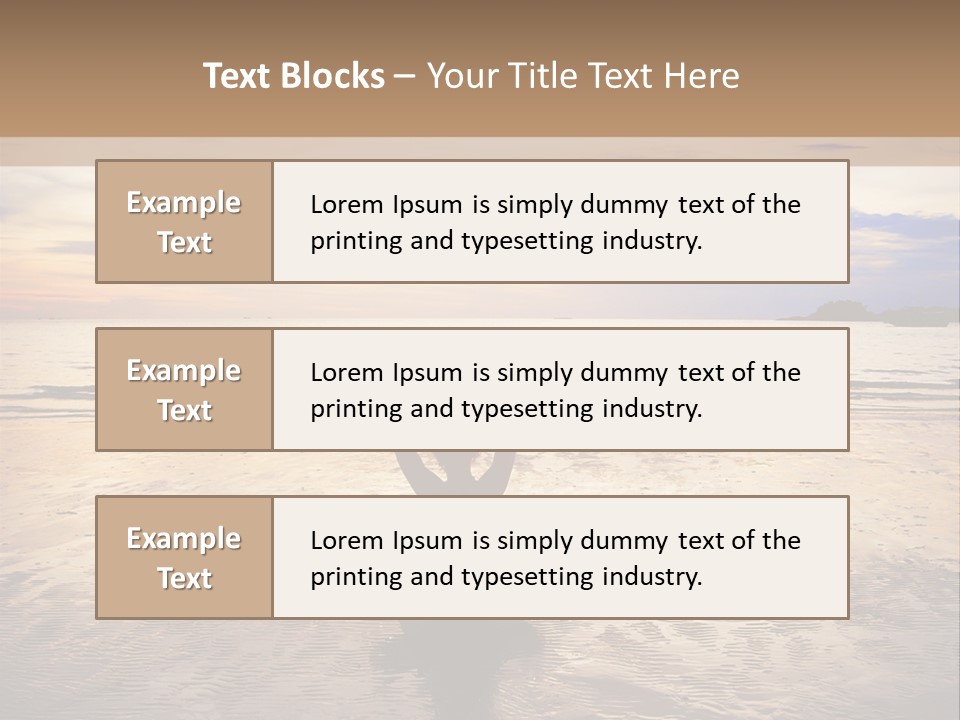 Sky Woman Silent PowerPoint Template