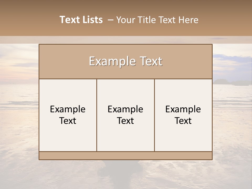 Sky Woman Silent PowerPoint Template