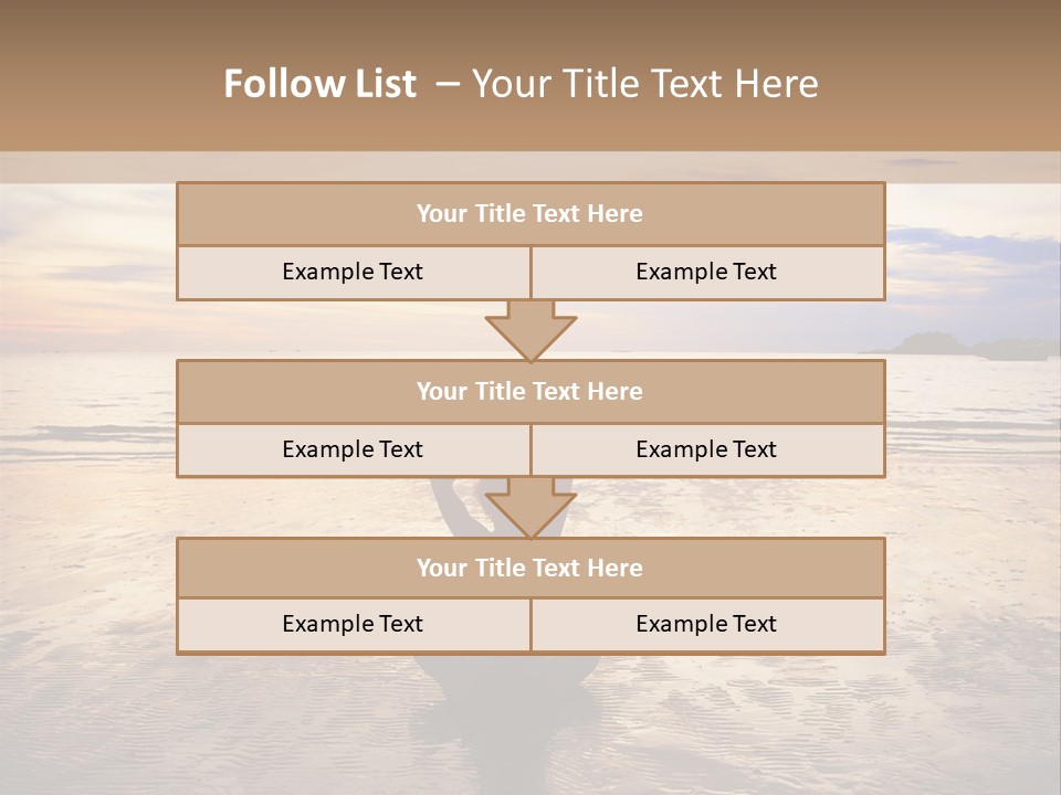 Sky Woman Silent PowerPoint Template