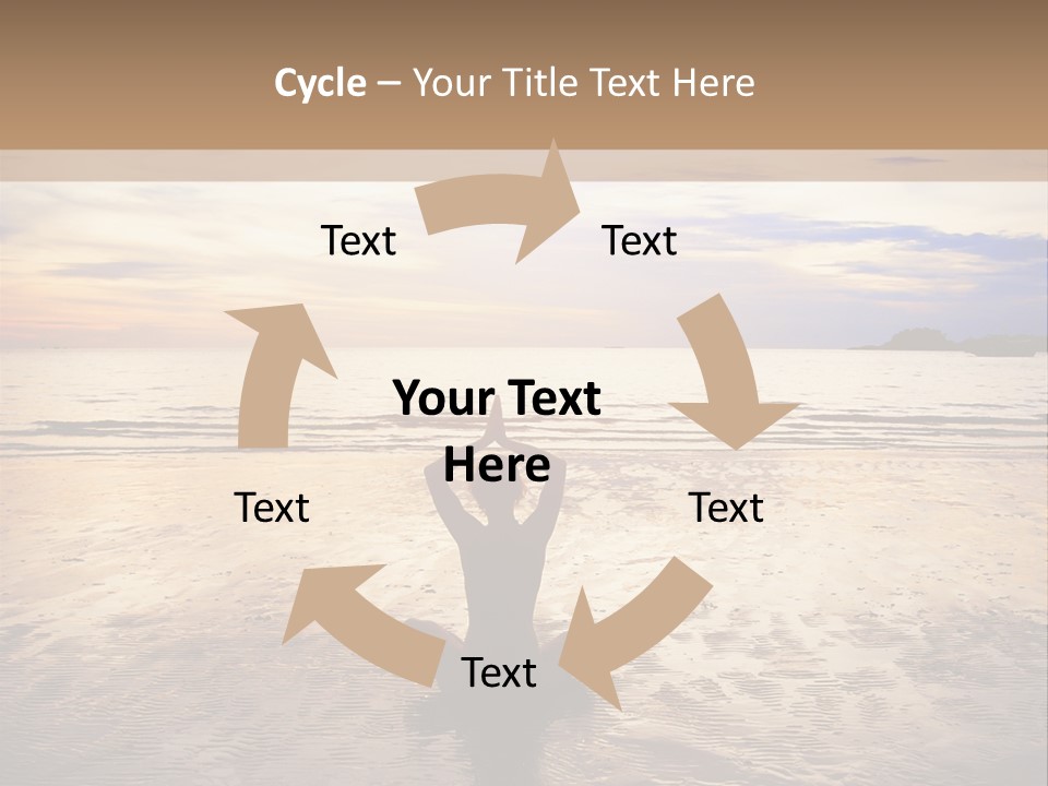 Sky Woman Silent PowerPoint Template
