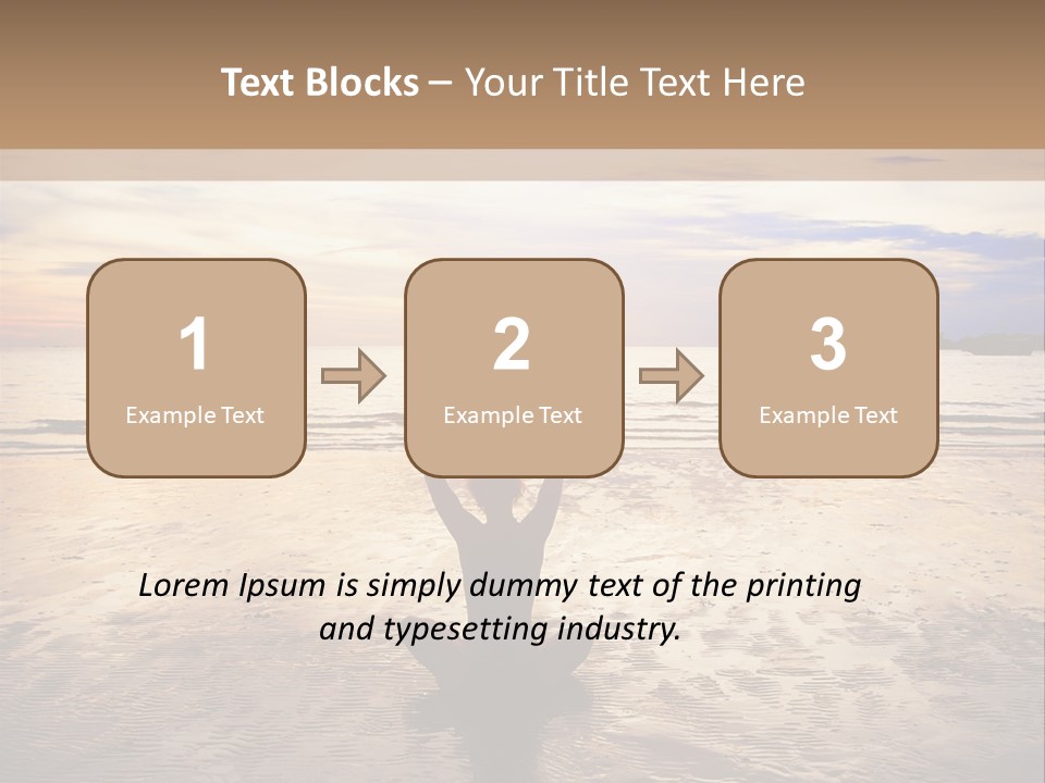 Sky Woman Silent PowerPoint Template