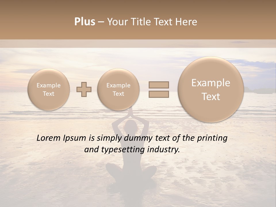 Sky Woman Silent PowerPoint Template