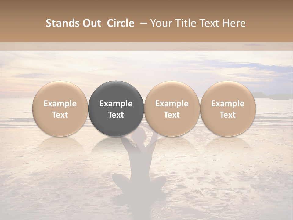 Sky Woman Silent PowerPoint Template