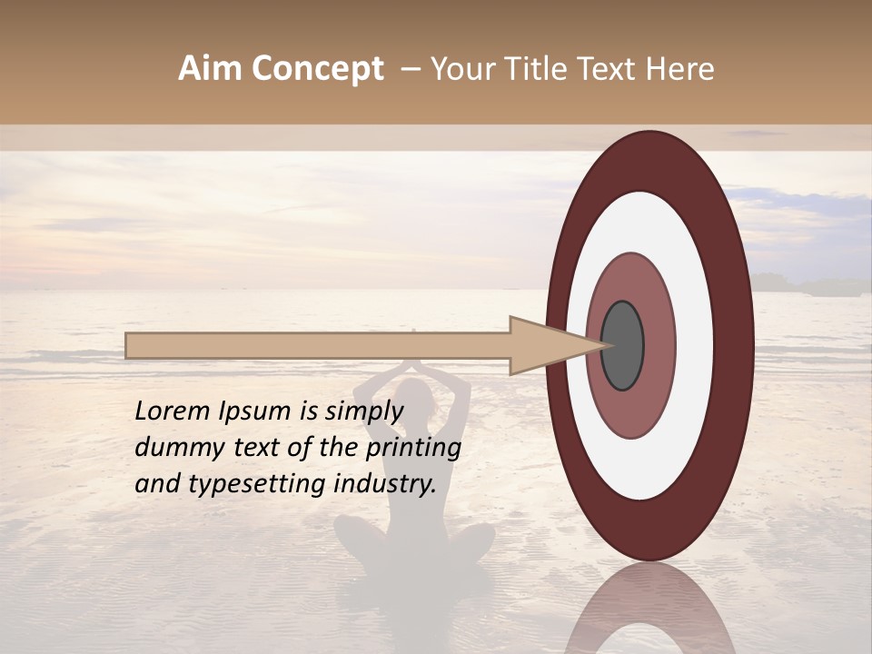 Sky Woman Silent PowerPoint Template