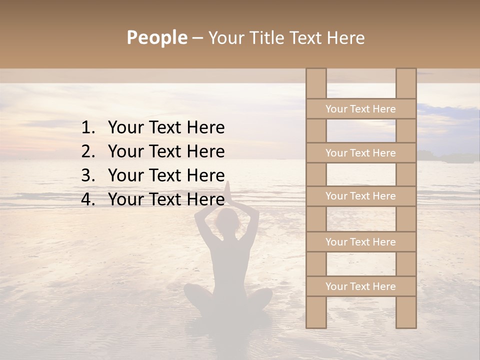 Sky Woman Silent PowerPoint Template