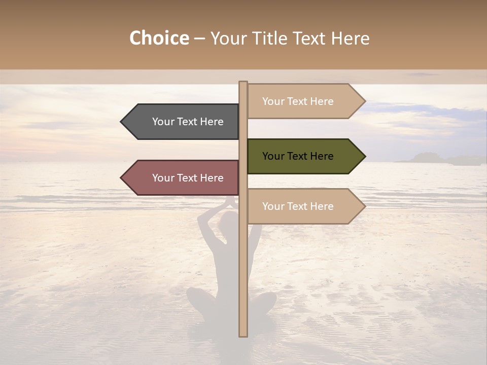 Sky Woman Silent PowerPoint Template