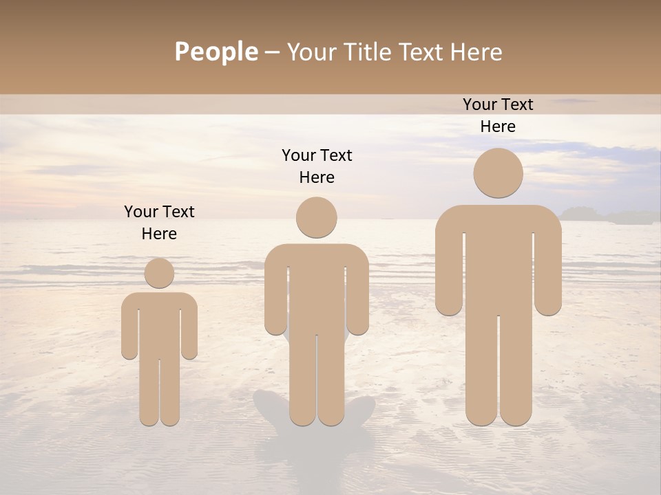 Sky Woman Silent PowerPoint Template