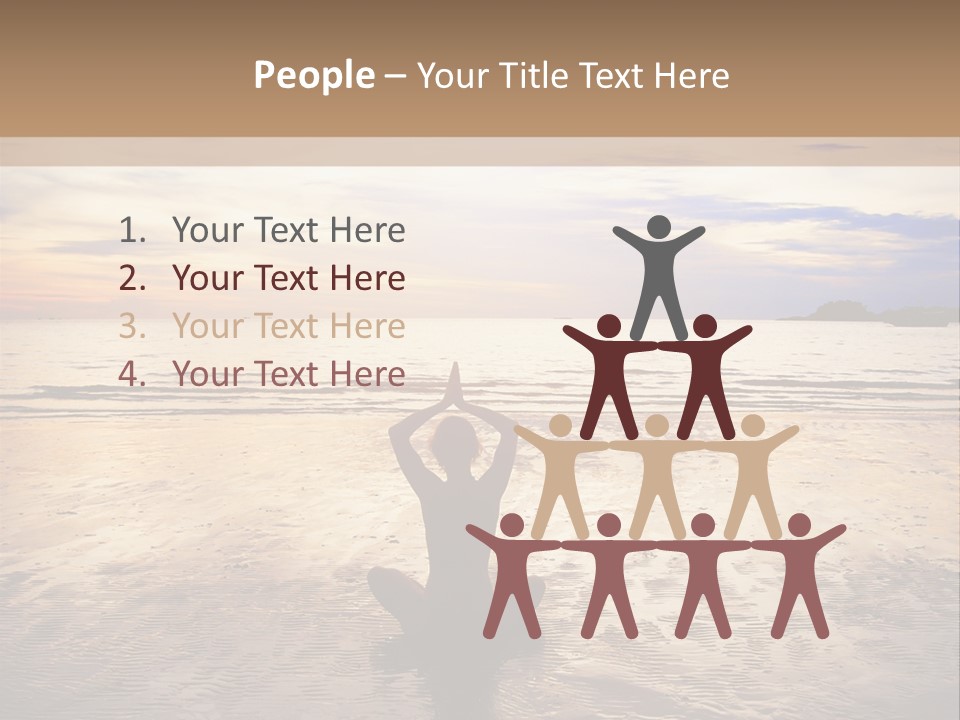 Sky Woman Silent PowerPoint Template