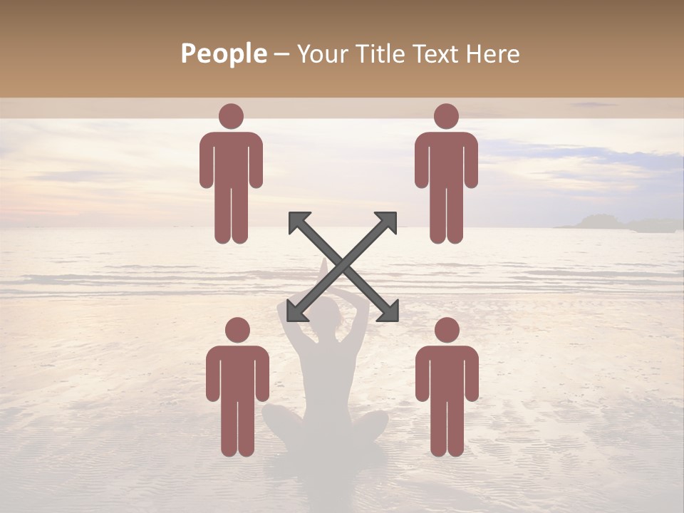 Sky Woman Silent PowerPoint Template