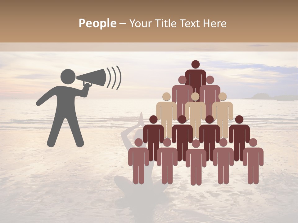 Sky Woman Silent PowerPoint Template