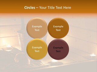 Cosmetics Spa Bench PowerPoint Template