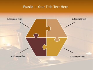 Cosmetics Spa Bench PowerPoint Template