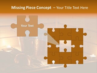 Cosmetics Spa Bench PowerPoint Template