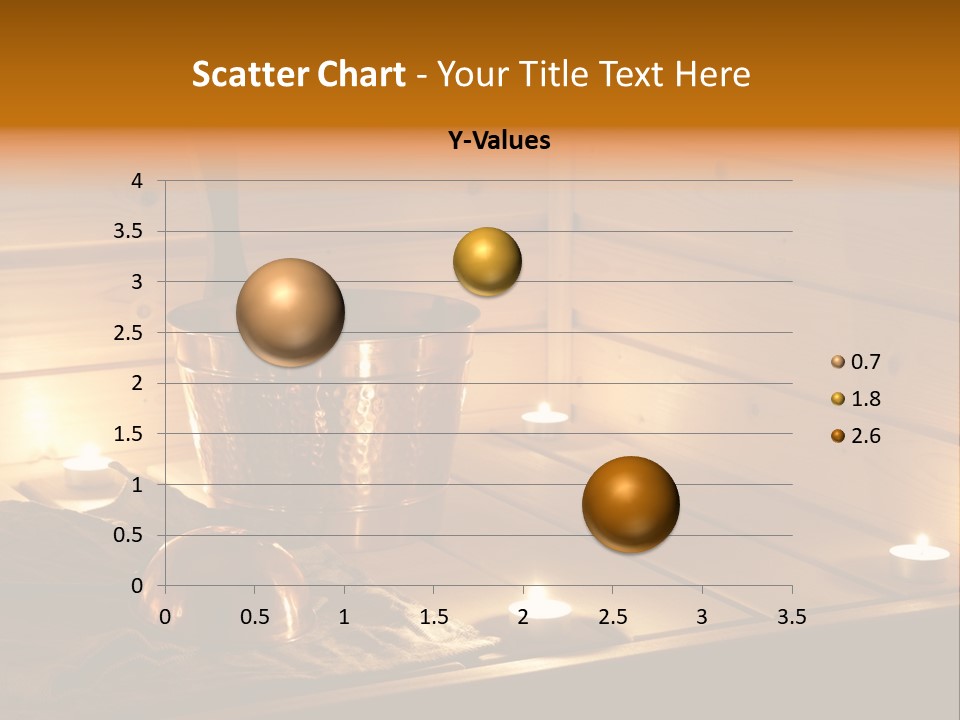 Cosmetics Spa Bench PowerPoint Template