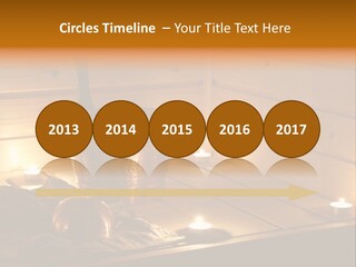 Cosmetics Spa Bench PowerPoint Template