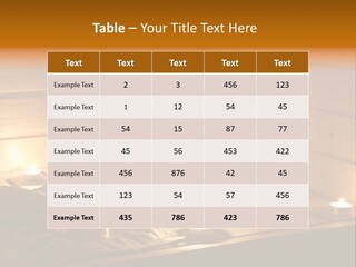 Cosmetics Spa Bench PowerPoint Template