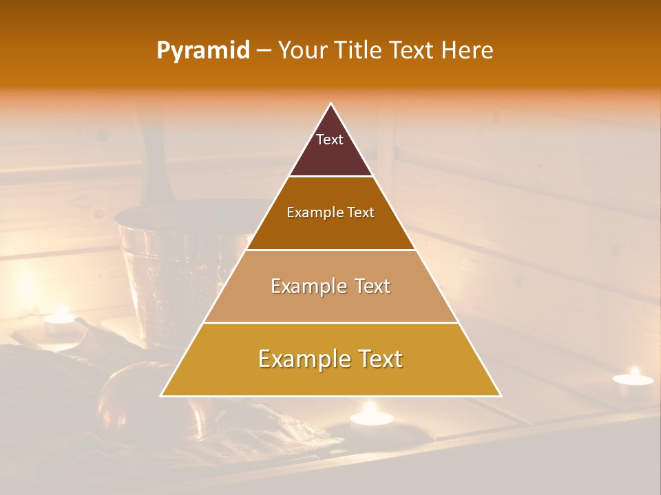 Cosmetics Spa Bench PowerPoint Template