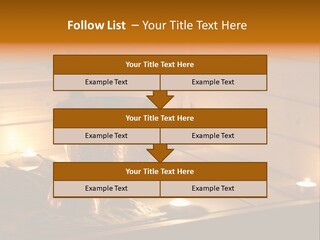 Cosmetics Spa Bench PowerPoint Template