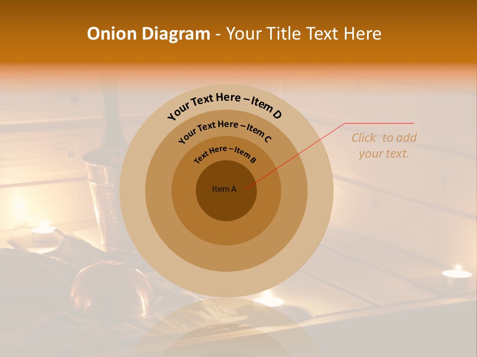 Cosmetics Spa Bench PowerPoint Template