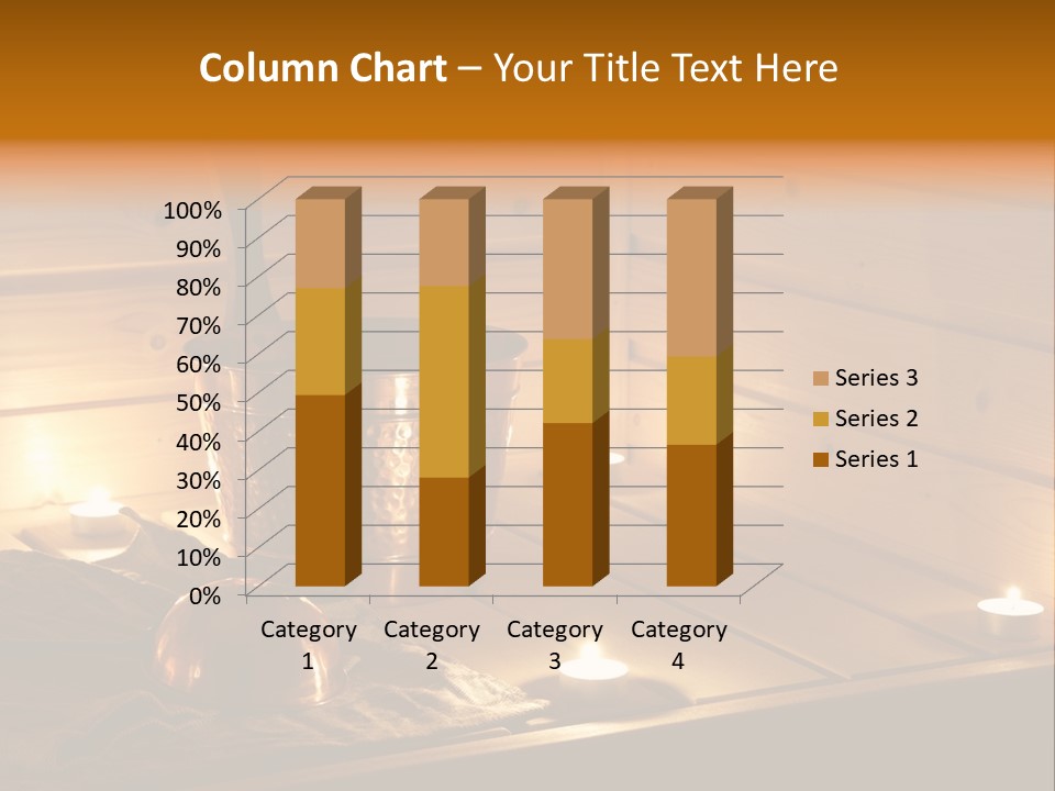 Cosmetics Spa Bench PowerPoint Template