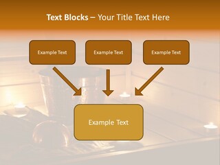 Cosmetics Spa Bench PowerPoint Template