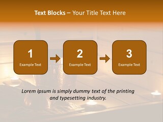 Cosmetics Spa Bench PowerPoint Template